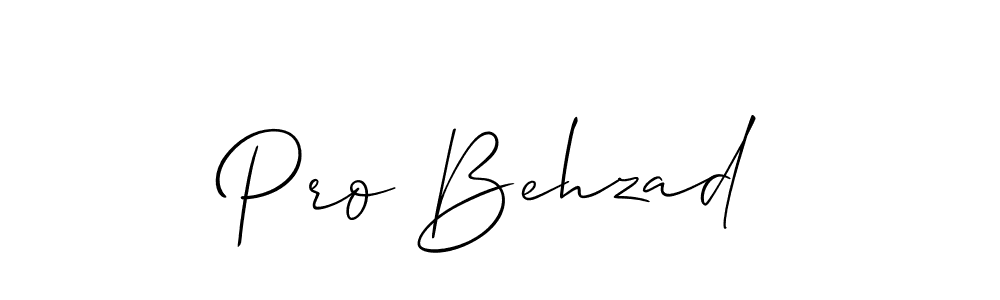 Make a beautiful signature design for name Pro Behzad. Use this online signature maker to create a handwritten signature for free. Pro Behzad signature style 2 images and pictures png