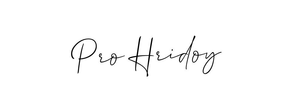 Make a short Pro Hridoy signature style. Manage your documents anywhere anytime using Allison_Script. Create and add eSignatures, submit forms, share and send files easily. Pro Hridoy signature style 2 images and pictures png