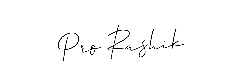 Allison_Script is a professional signature style that is perfect for those who want to add a touch of class to their signature. It is also a great choice for those who want to make their signature more unique. Get Pro Rashik name to fancy signature for free. Pro Rashik signature style 2 images and pictures png