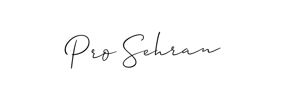 How to Draw Pro Sehran signature style? Allison_Script is a latest design signature styles for name Pro Sehran. Pro Sehran signature style 2 images and pictures png