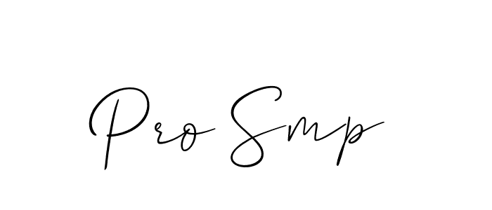 if you are searching for the best signature style for your name Pro Smp. so please give up your signature search. here we have designed multiple signature styles  using Allison_Script. Pro Smp signature style 2 images and pictures png