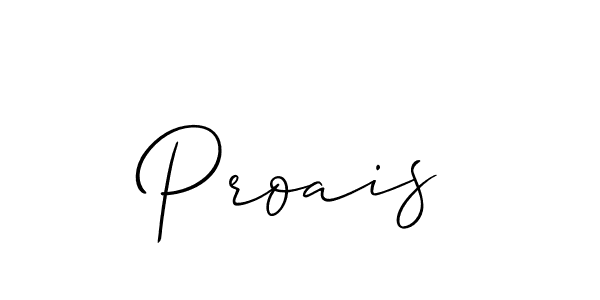 Once you've used our free online signature maker to create your best signature Allison_Script style, it's time to enjoy all of the benefits that Proais name signing documents. Proais signature style 2 images and pictures png