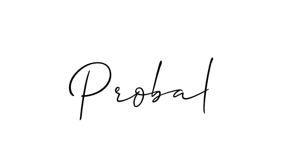 Make a beautiful signature design for name Probal. Use this online signature maker to create a handwritten signature for free. Probal signature style 2 images and pictures png