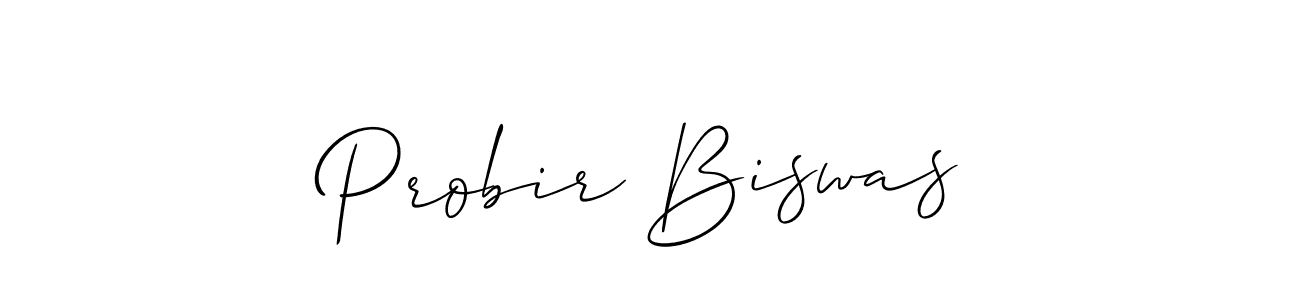 Once you've used our free online signature maker to create your best signature Allison_Script style, it's time to enjoy all of the benefits that Probir Biswas name signing documents. Probir Biswas signature style 2 images and pictures png