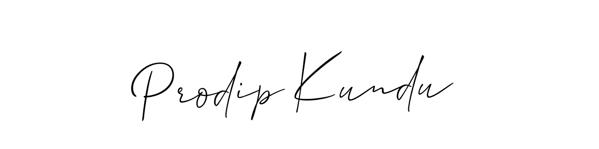 Once you've used our free online signature maker to create your best signature Allison_Script style, it's time to enjoy all of the benefits that Prodip Kundu name signing documents. Prodip Kundu signature style 2 images and pictures png