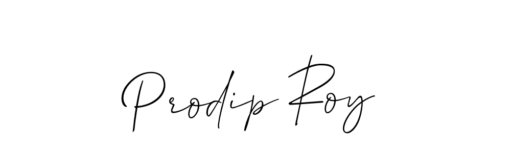 How to make Prodip Roy signature? Allison_Script is a professional autograph style. Create handwritten signature for Prodip Roy name. Prodip Roy signature style 2 images and pictures png