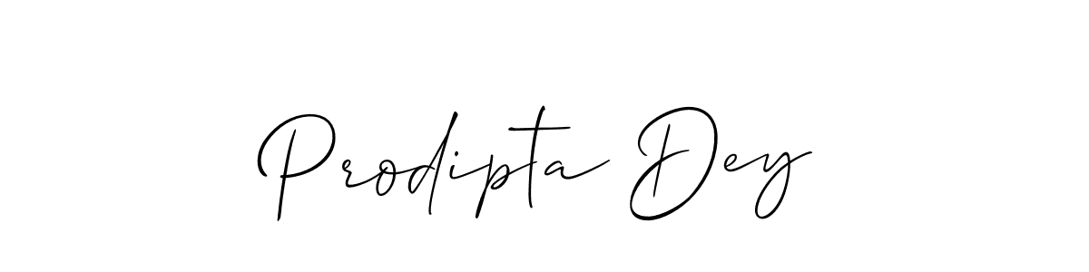 Similarly Allison_Script is the best handwritten signature design. Signature creator online .You can use it as an online autograph creator for name Prodipta Dey. Prodipta Dey signature style 2 images and pictures png