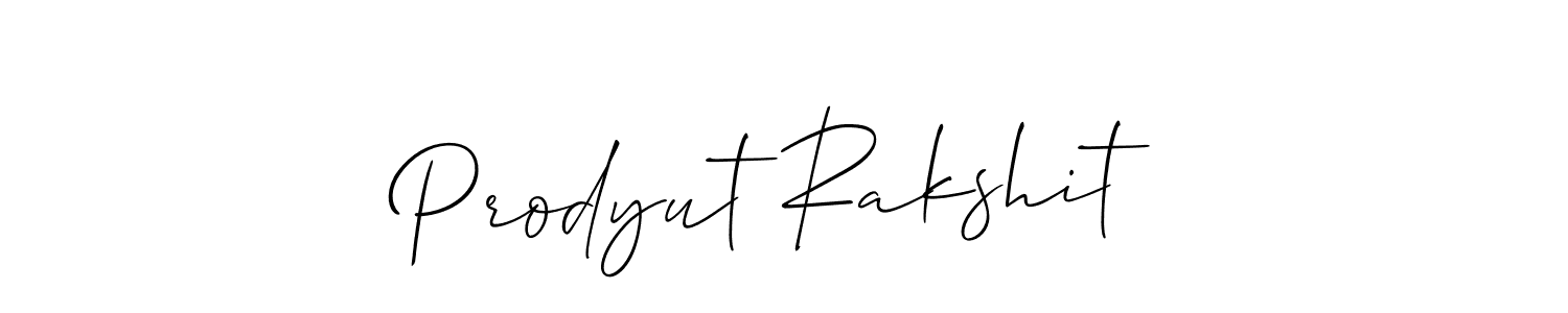 Make a beautiful signature design for name Prodyut Rakshit. With this signature (Allison_Script) style, you can create a handwritten signature for free. Prodyut Rakshit signature style 2 images and pictures png