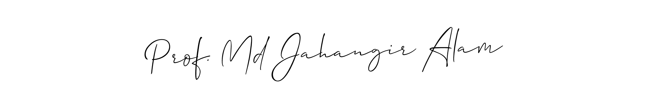 Prof. Md Jahangir Alam stylish signature style. Best Handwritten Sign (Allison_Script) for my name. Handwritten Signature Collection Ideas for my name Prof. Md Jahangir Alam. Prof. Md Jahangir Alam signature style 2 images and pictures png