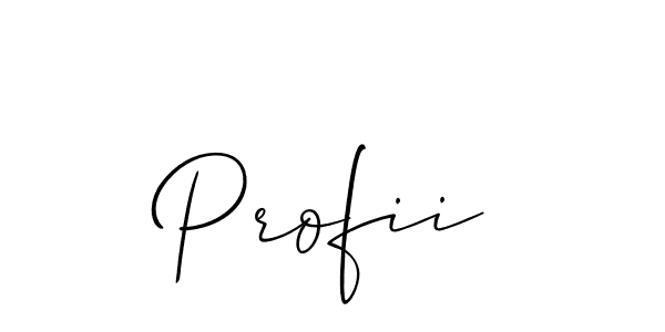 Make a beautiful signature design for name Profii. Use this online signature maker to create a handwritten signature for free. Profii signature style 2 images and pictures png