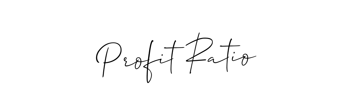 Profit Ratio stylish signature style. Best Handwritten Sign (Allison_Script) for my name. Handwritten Signature Collection Ideas for my name Profit Ratio. Profit Ratio signature style 2 images and pictures png