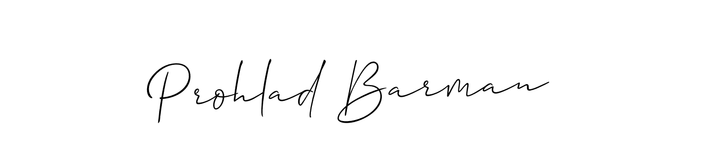 Here are the top 10 professional signature styles for the name Prohlad Barman. These are the best autograph styles you can use for your name. Prohlad Barman signature style 2 images and pictures png