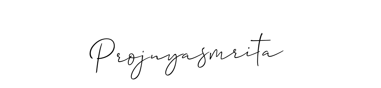 Make a beautiful signature design for name Projnyasmrita. Use this online signature maker to create a handwritten signature for free. Projnyasmrita signature style 2 images and pictures png