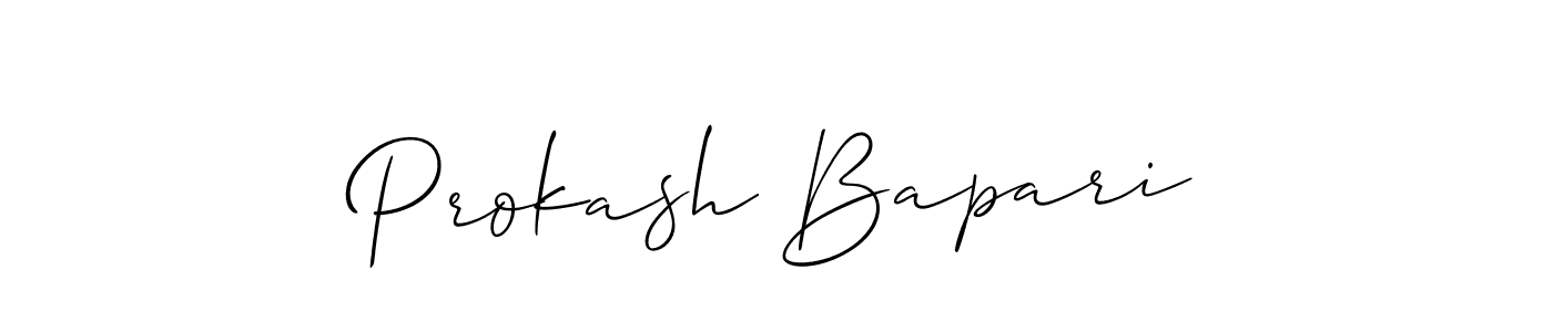Best and Professional Signature Style for Prokash Bapari. Allison_Script Best Signature Style Collection. Prokash Bapari signature style 2 images and pictures png