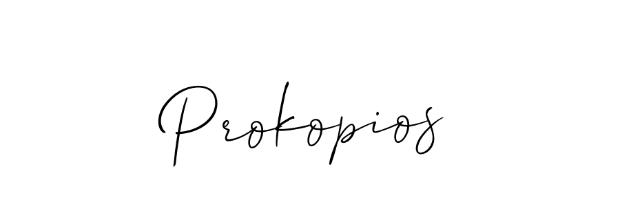 Similarly Allison_Script is the best handwritten signature design. Signature creator online .You can use it as an online autograph creator for name Prokopios. Prokopios signature style 2 images and pictures png