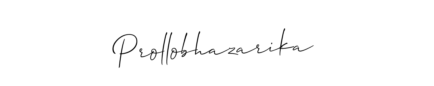 Best and Professional Signature Style for Prollobhazarika. Allison_Script Best Signature Style Collection. Prollobhazarika signature style 2 images and pictures png