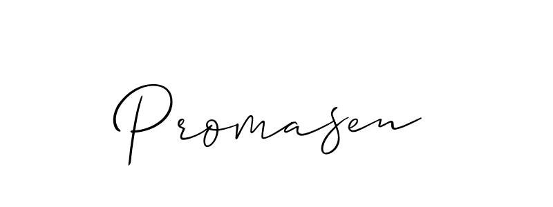 if you are searching for the best signature style for your name Promasen. so please give up your signature search. here we have designed multiple signature styles  using Allison_Script. Promasen signature style 2 images and pictures png