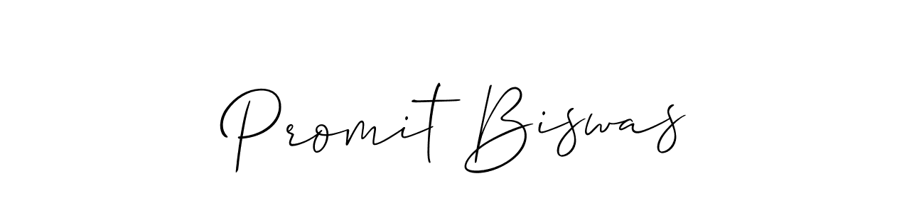 It looks lik you need a new signature style for name Promit Biswas. Design unique handwritten (Allison_Script) signature with our free signature maker in just a few clicks. Promit Biswas signature style 2 images and pictures png
