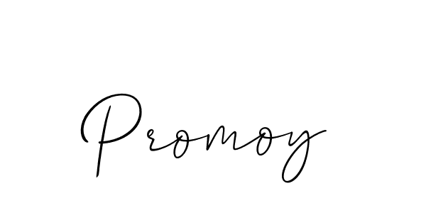 Make a beautiful signature design for name Promoy. With this signature (Allison_Script) style, you can create a handwritten signature for free. Promoy signature style 2 images and pictures png
