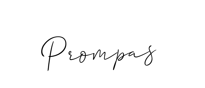 Prompas stylish signature style. Best Handwritten Sign (Allison_Script) for my name. Handwritten Signature Collection Ideas for my name Prompas. Prompas signature style 2 images and pictures png