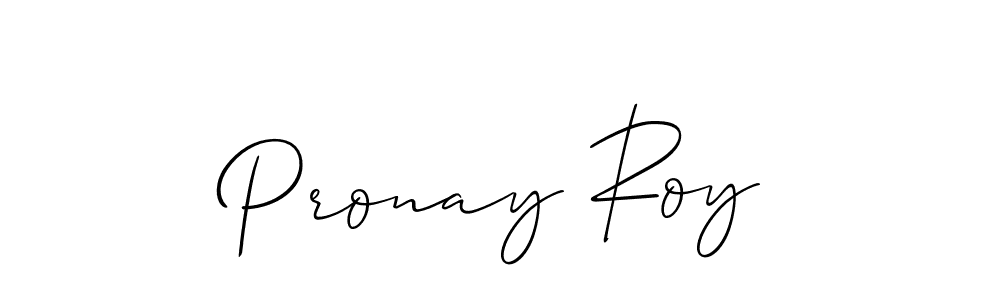 Also You can easily find your signature by using the search form. We will create Pronay Roy name handwritten signature images for you free of cost using Allison_Script sign style. Pronay Roy signature style 2 images and pictures png