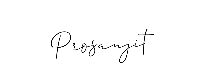 The best way (Allison_Script) to make a short signature is to pick only two or three words in your name. The name Prosanjit include a total of six letters. For converting this name. Prosanjit signature style 2 images and pictures png