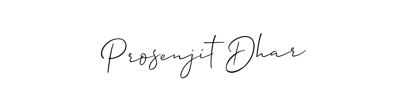 You can use this online signature creator to create a handwritten signature for the name Prosenjit Dhar. This is the best online autograph maker. Prosenjit Dhar signature style 2 images and pictures png