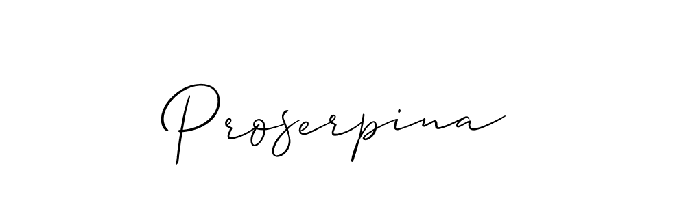 Similarly Allison_Script is the best handwritten signature design. Signature creator online .You can use it as an online autograph creator for name Proserpina. Proserpina signature style 2 images and pictures png