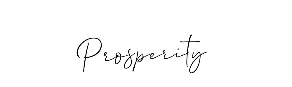 The best way (Allison_Script) to make a short signature is to pick only two or three words in your name. The name Prosperity include a total of six letters. For converting this name. Prosperity signature style 2 images and pictures png