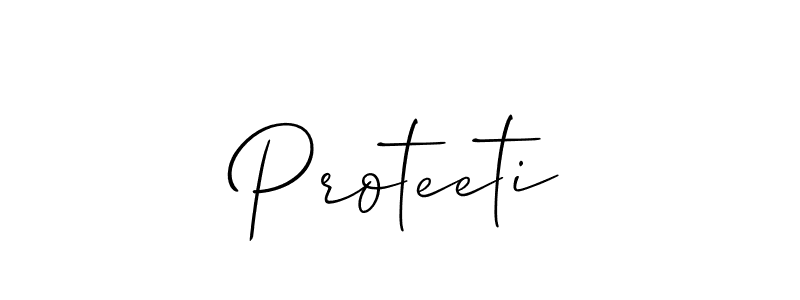 Proteeti stylish signature style. Best Handwritten Sign (Allison_Script) for my name. Handwritten Signature Collection Ideas for my name Proteeti. Proteeti signature style 2 images and pictures png