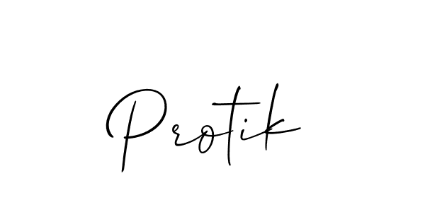 How to Draw Protik signature style? Allison_Script is a latest design signature styles for name Protik. Protik signature style 2 images and pictures png