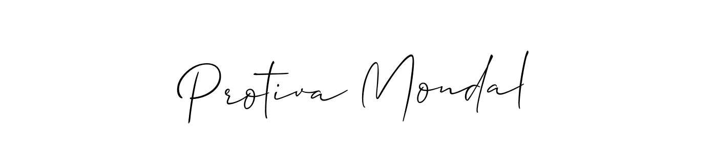 Best and Professional Signature Style for Protiva Mondal. Allison_Script Best Signature Style Collection. Protiva Mondal signature style 2 images and pictures png