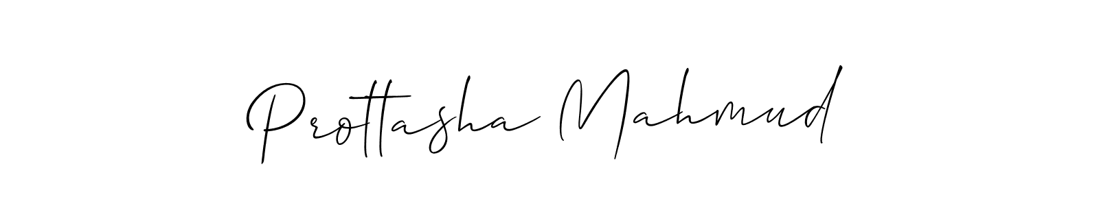 The best way (Allison_Script) to make a short signature is to pick only two or three words in your name. The name Prottasha Mahmud include a total of six letters. For converting this name. Prottasha Mahmud signature style 2 images and pictures png