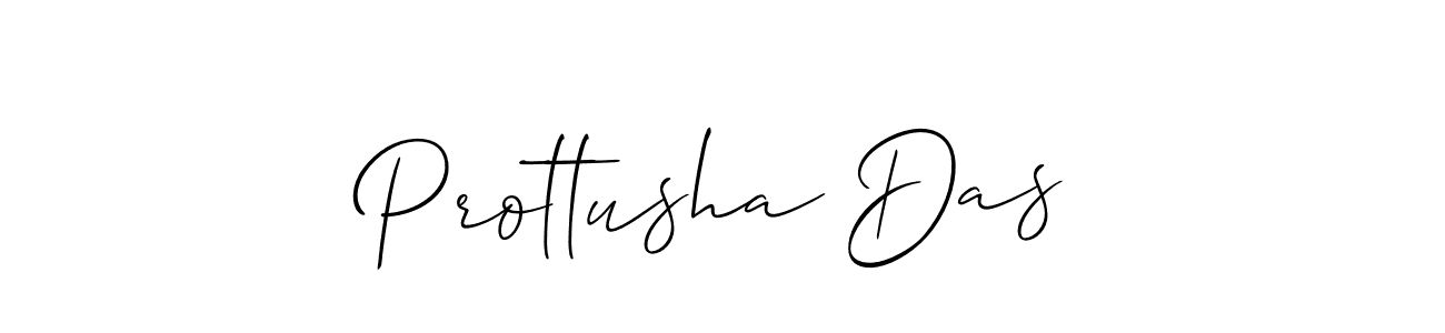 How to Draw Prottusha Das signature style? Allison_Script is a latest design signature styles for name Prottusha Das. Prottusha Das signature style 2 images and pictures png