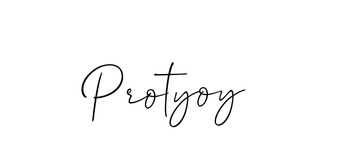 Also we have Protyoy name is the best signature style. Create professional handwritten signature collection using Allison_Script autograph style. Protyoy signature style 2 images and pictures png