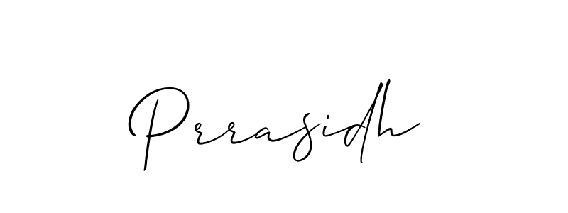 Similarly Allison_Script is the best handwritten signature design. Signature creator online .You can use it as an online autograph creator for name Prrasidh. Prrasidh signature style 2 images and pictures png