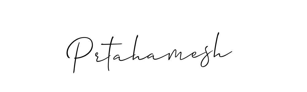 Also You can easily find your signature by using the search form. We will create Prtahamesh name handwritten signature images for you free of cost using Allison_Script sign style. Prtahamesh signature style 2 images and pictures png