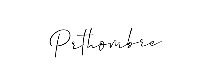 How to make Prthombre name signature. Use Allison_Script style for creating short signs online. This is the latest handwritten sign. Prthombre signature style 2 images and pictures png