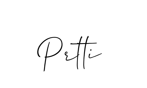 You should practise on your own different ways (Allison_Script) to write your name (Prtti) in signature. don't let someone else do it for you. Prtti signature style 2 images and pictures png