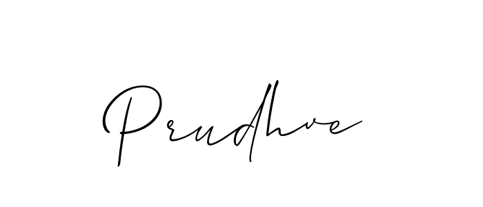 You should practise on your own different ways (Allison_Script) to write your name (Prudhve) in signature. don't let someone else do it for you. Prudhve signature style 2 images and pictures png
