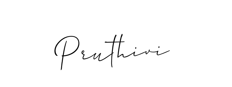 Also we have Pruthivi name is the best signature style. Create professional handwritten signature collection using Allison_Script autograph style. Pruthivi signature style 2 images and pictures png