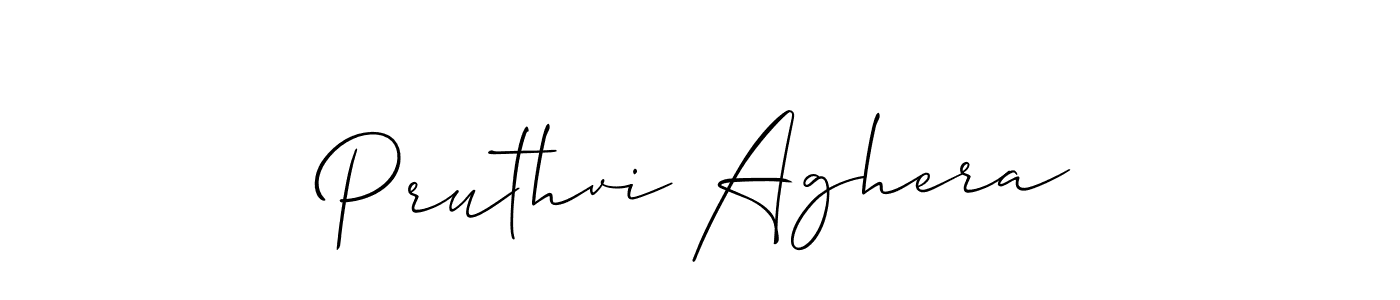 Best and Professional Signature Style for Pruthvi Aghera. Allison_Script Best Signature Style Collection. Pruthvi Aghera signature style 2 images and pictures png