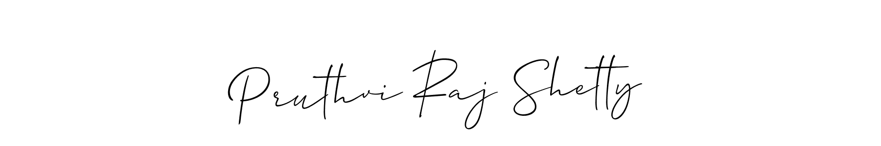 It looks lik you need a new signature style for name Pruthvi Raj Shetty. Design unique handwritten (Allison_Script) signature with our free signature maker in just a few clicks. Pruthvi Raj Shetty signature style 2 images and pictures png