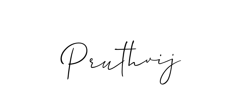 You can use this online signature creator to create a handwritten signature for the name Pruthvij. This is the best online autograph maker. Pruthvij signature style 2 images and pictures png