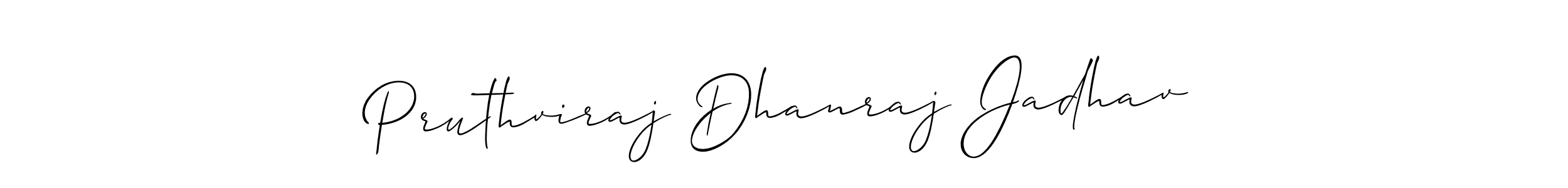 Once you've used our free online signature maker to create your best signature Allison_Script style, it's time to enjoy all of the benefits that Pruthviraj Dhanraj Jadhav name signing documents. Pruthviraj Dhanraj Jadhav signature style 2 images and pictures png