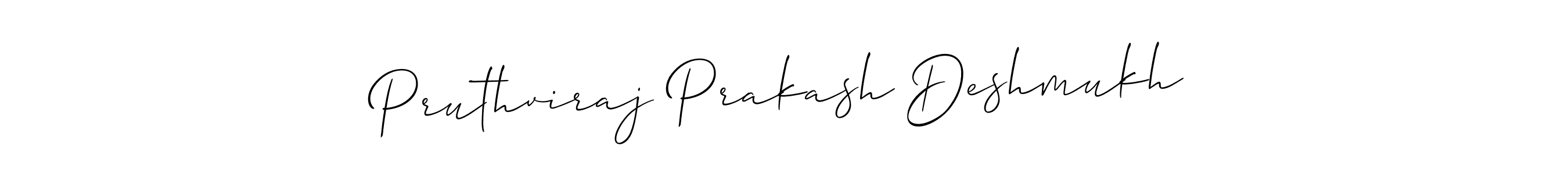 if you are searching for the best signature style for your name Pruthviraj Prakash Deshmukh. so please give up your signature search. here we have designed multiple signature styles  using Allison_Script. Pruthviraj Prakash Deshmukh signature style 2 images and pictures png