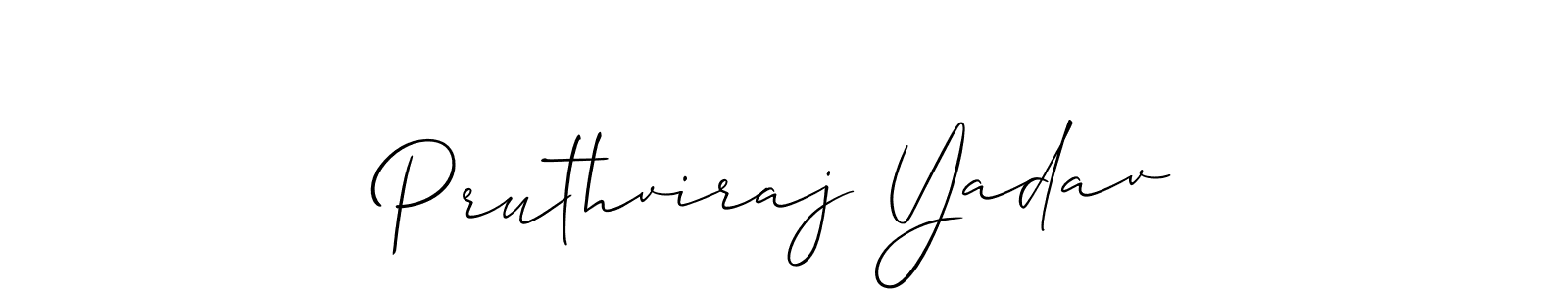Once you've used our free online signature maker to create your best signature Allison_Script style, it's time to enjoy all of the benefits that Pruthviraj Yadav name signing documents. Pruthviraj Yadav signature style 2 images and pictures png