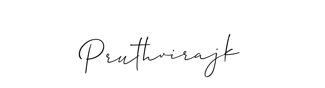 Make a beautiful signature design for name Pruthvirajk. Use this online signature maker to create a handwritten signature for free. Pruthvirajk signature style 2 images and pictures png