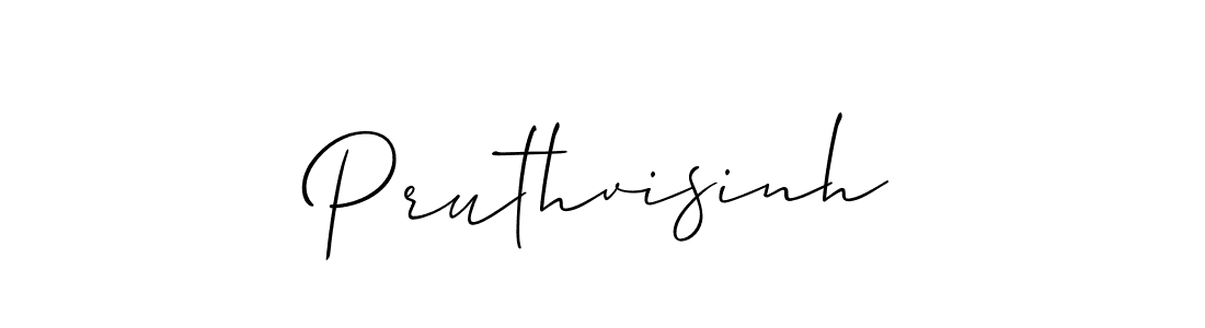 How to Draw Pruthvisinh signature style? Allison_Script is a latest design signature styles for name Pruthvisinh. Pruthvisinh signature style 2 images and pictures png