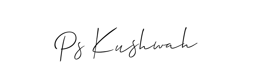 You can use this online signature creator to create a handwritten signature for the name Ps Kushwah. This is the best online autograph maker. Ps Kushwah signature style 2 images and pictures png
